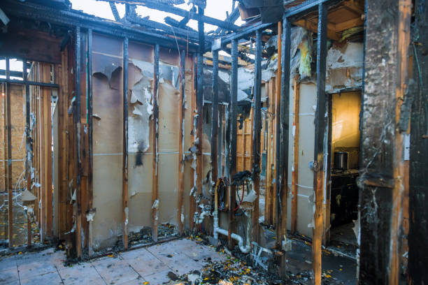 Professional Soot Cleanup technician working in Rock Hill, NY
